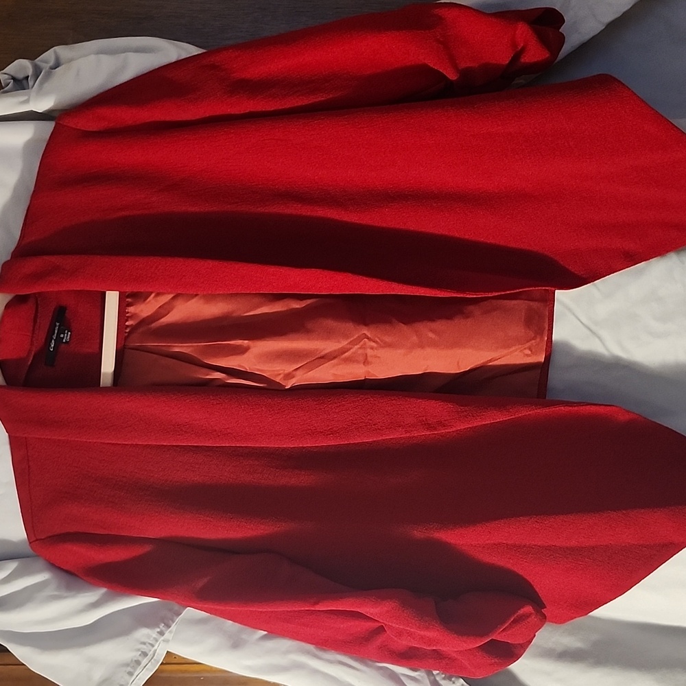 Elegant Red Blazer